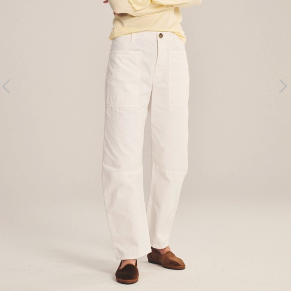 BRYLIE SANDED TWILL UTILITY PANT (NWT)